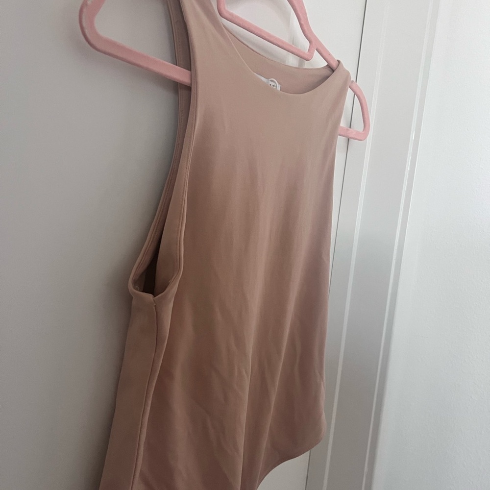 Zara Women's Tan Sleeveless Bodysuit Size Large - Picture 8 of 12